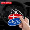 1 buc. Autocolant Volan Auto Emblema Decal Insignă Decor Accesorii Pentru Subaru Forester SG5 SH SJ Impreza XV Legacy Outback WRX STI GC8 Tribeca