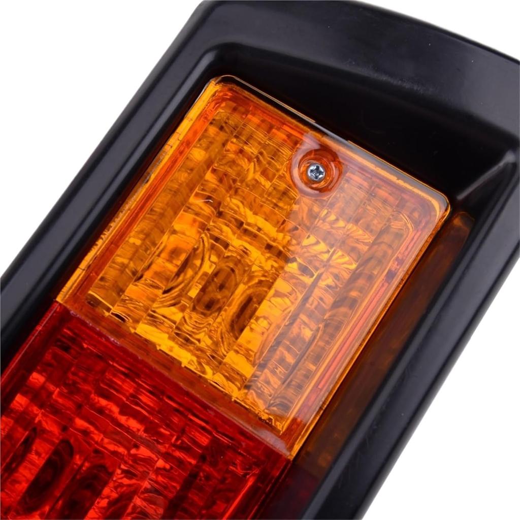 1 Pair Tail Bumper Rear Fog Lights Lamp Compatible With Toyota Land Cruiser Prado FJ90/95 1996-2002