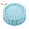 Silicone Cake Mold Flexible Large Round Breads Molds Oven Microwave Dishwasher Reusable Kitchen Bakeware for Baking Cake Breads Pies Tarts Jello