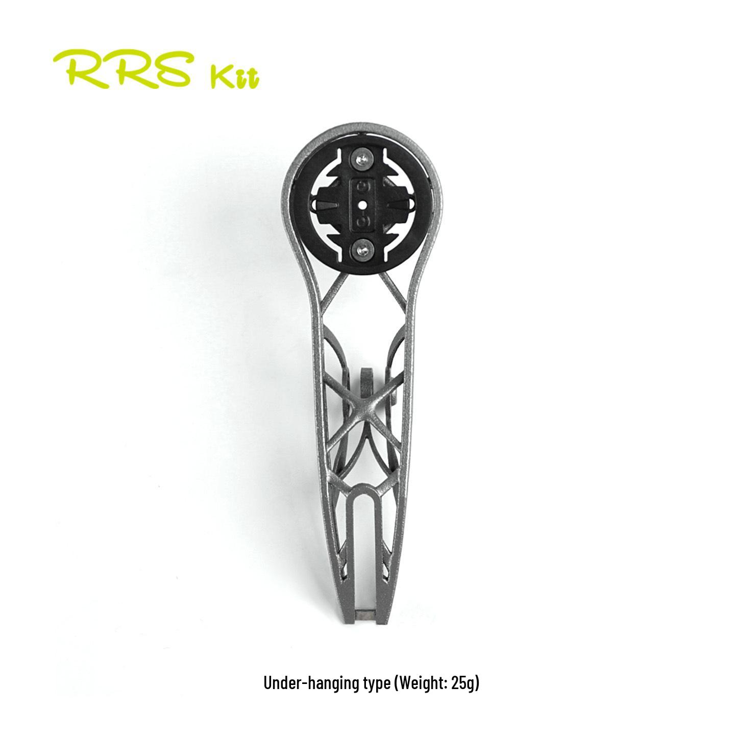 Rrskit Titanium Alloy 3D Printed Multi-Functional Bike Computer Mount for Garmin 3D Printed Bracket