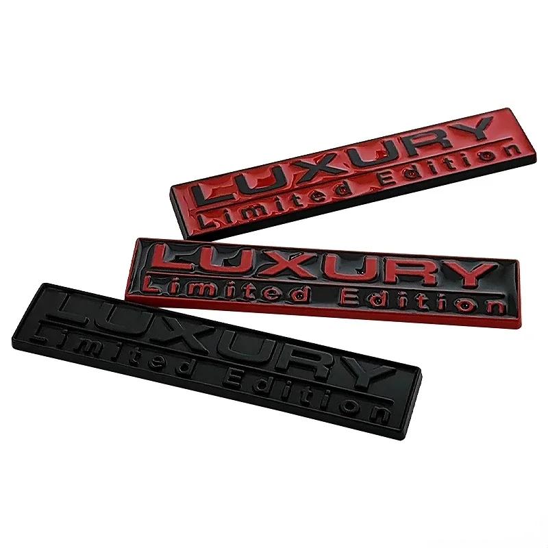 3D Metal Rear Trunk Badge Side Emblem Sticker for Cadillac Escalade CTS DTS STS XTS ATS CT5 CT6 XT5 XT6 SRX Exterior Accessories