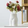 Ceramic Human Body Shape Vase Nude Naked Girl Butt Ceramic Flower Vase Flower Arrangement Modern Home Creative Decoration