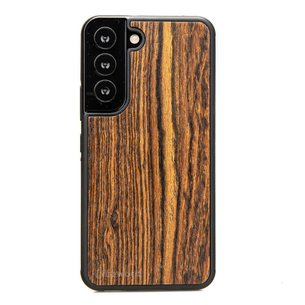 Wooden Case for Samsung Galaxy S22 bocote