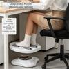 Shakeable Under Desk Footrest Adjustable Foot Resting Stool Portable Massaging Footrest  Office