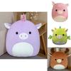 Entzückende Squishmallows Stofftierpuppe Plüsch Einhorn Dinosaurier Weiches Kissen Kissen für Kinder