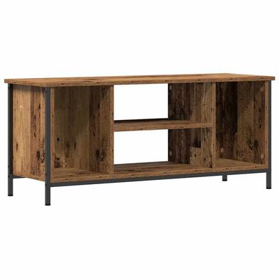 TV Cabinet 102 X 35 X 45 Cm Reclaimed Wood Engineered Wood
