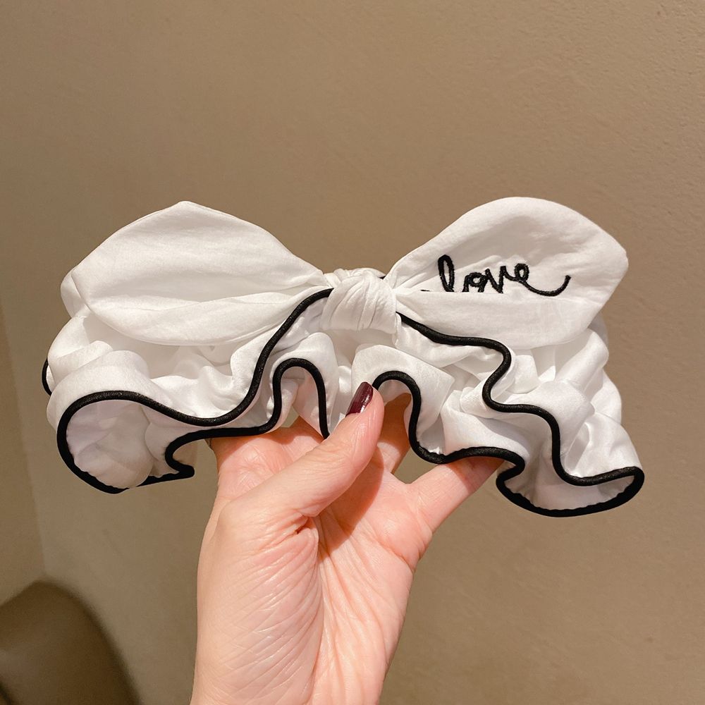 

Cloth Wash Face Hairband Wide Female Hair band Korean Style Headdress Fabric Headband Bow Hairband белый
