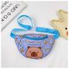 Crossbody Printed Capybara Chest Bag Children Cartoon Outdoor Leisure Waist Pack