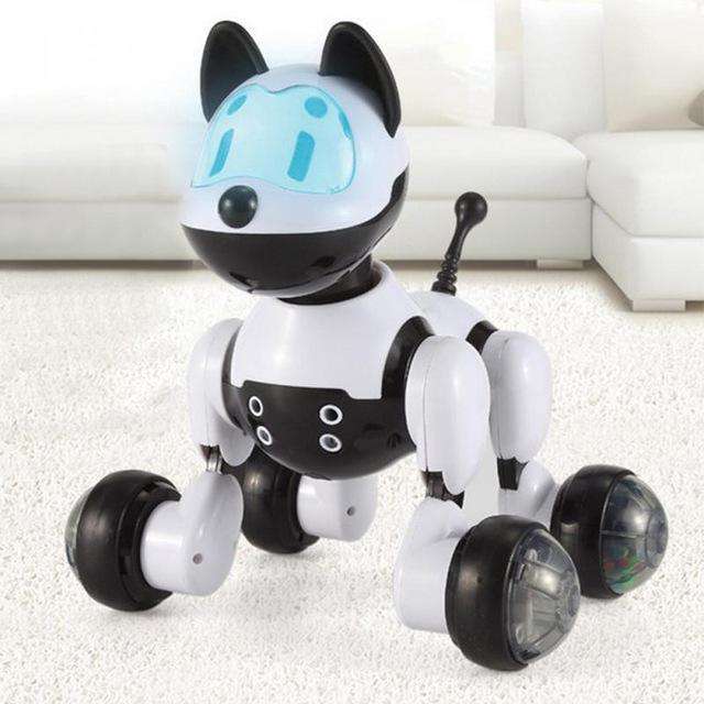 dancing robot cat
