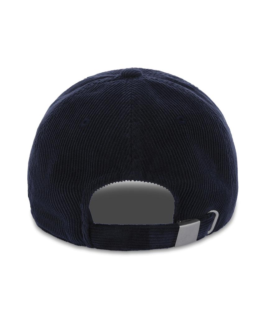 DISCUS ATHLETIC Logo Corduroy 6-Panel Cap Navy
