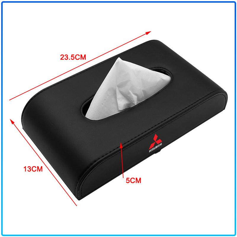 1Pcs Car Tissue Box Holder Armrest Box Storage Case Car Accessories For Alfa Romeo 147 159 156 Giulietta Giulia Mito Spider Alpha Nheadrest