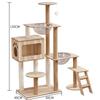 JINGRUIXIANG Multi-Level Cat Tree with Space Capsule