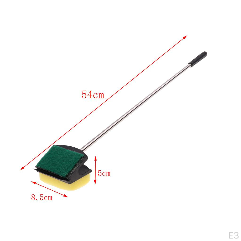 54cm Fish Tank Aquarium Glass Cleaner Cleaning Brush Scrapper