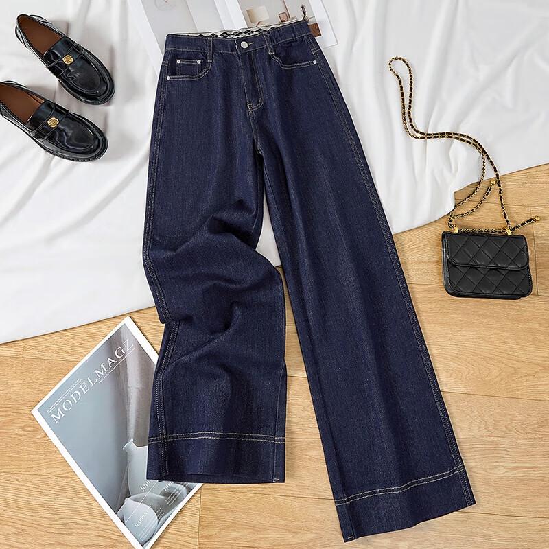 

Tachi Women s High-Waisted Straight-Leg Ankle Jeans XL