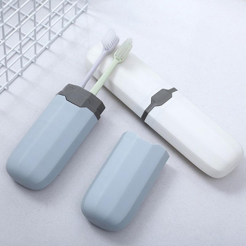 Zahnbürstenetui, Aufbewahrungsbox, Behälter für Reise- und Wanderbürsten