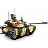 Military Series World War Russia T90MS Main Battle Tank SWAT Action Figures Building Blocks Toys Gifts