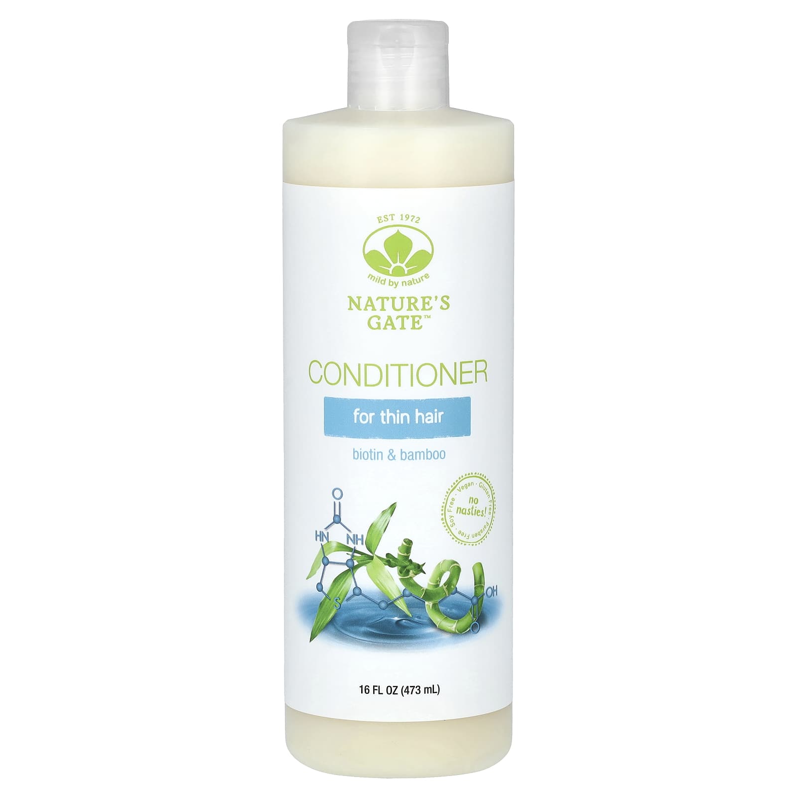 

(Nature S Gate), Biotin & Bamboo Conditioner, For Fine Hair, 473 Ml (16 Fl Oz)