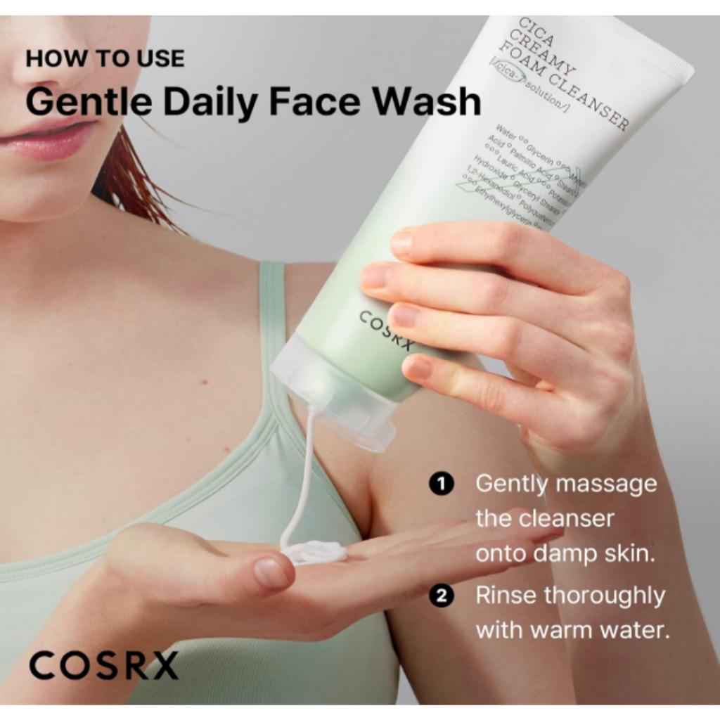 [COSRX] Pure Fit Cica Creamy Foam Cleanser 150ml