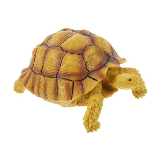 SUPVOX Realistic Plastic Simulation Tortoise Figurine Detailed and Durable for Educational Use and Home Decoration Animal