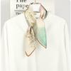 New 100% Natural Silk Scarf Square Female Pashmina Bufanda Folral Women Shawl Wraps Bandana Ladies Scarves Foulard Echarpe 53cm