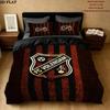 Fc Volendam Bedding Quilt Set Quilt Cover Pillowcase Home Decoration Birthday Gift (1 * duvet cover + 2 * pillowcase, without core)