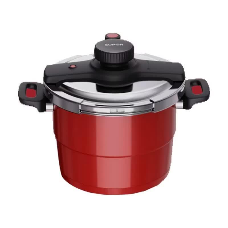 SUPOR 304 Stainless Steel Pressure Cooker with Steamer