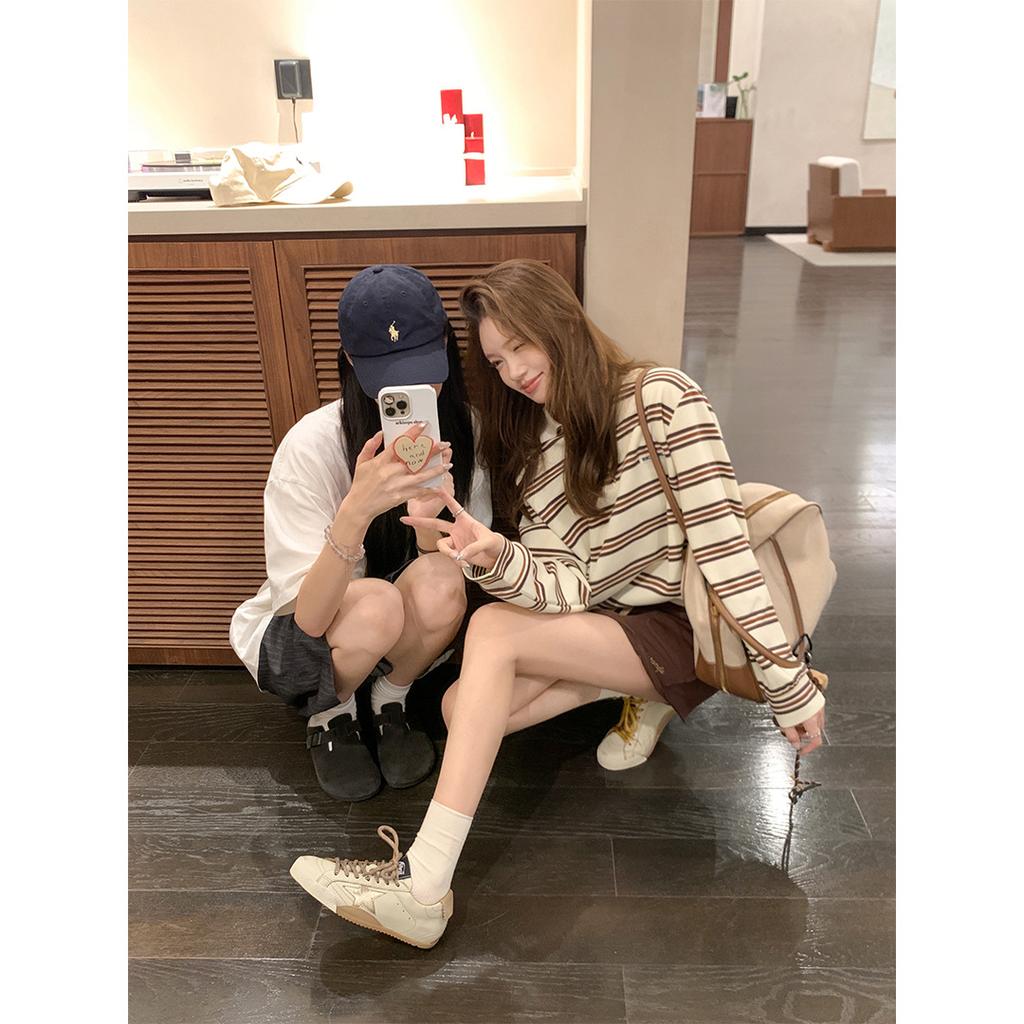 Upgraded Version~ Polished Leather Surface Retro Mandarin Duck with Board Shoes Women's 2025 New Versatile Star Shoes Casual Dirty Shoes