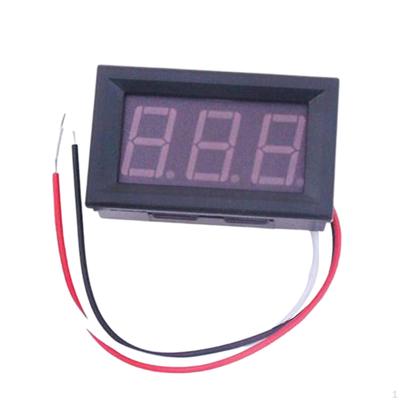 Meter 00V with LED Display Usage Monitor Electricity DC for Car