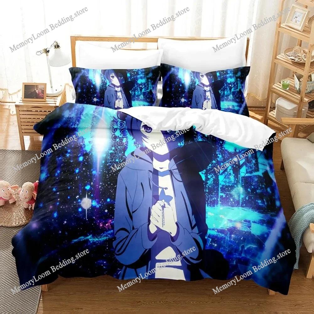 Black Rock Shooter Anime 3D Duvet Cover Bedding Set Polyester Pillowcases Quilt Cover Home Decor For Teens Gift Twin King Queen