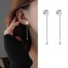 Women's Four-Leaf Clover Thread Earrings: 2026 Light Luxury, Sweet and Versatile Style