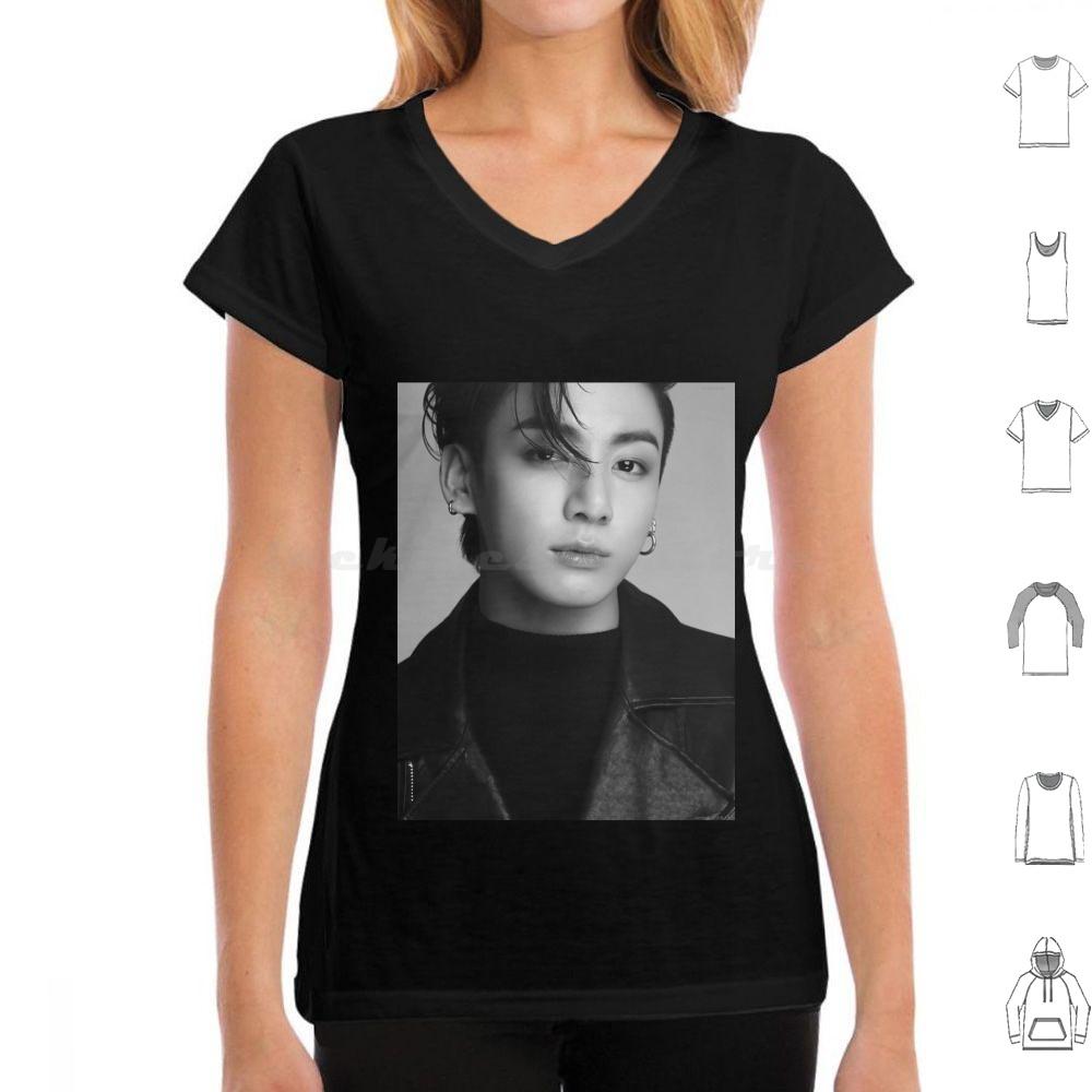 Jungkook T-Shirt Große Größe 100% Baumwolle Jungkook Suga Ästhetik Suga Namjoon Rm V Taehyung V Joonie Hobi Hoseok Jimin Jin