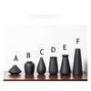 Small Ceramic Vase for Flowers Plants,  Matte Vases for Modern Table Shelf Home Decor Wedding  Frosted Elegant Ceramic Vase