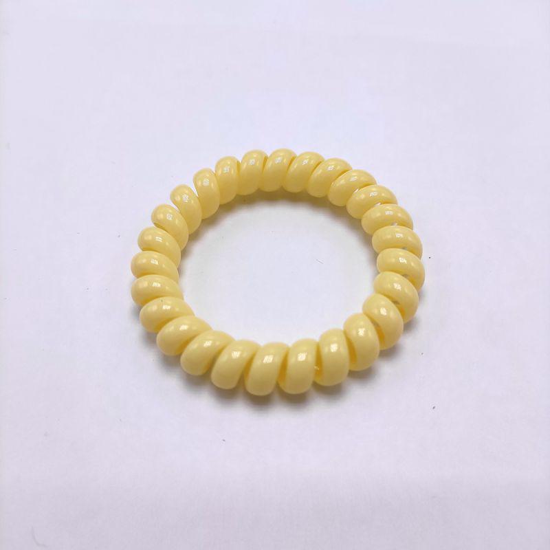 Candy-Colored Thick Bracelet-Style Hair Ring: Extra-Large Korean Rubber Band and Spring Headband Ornament