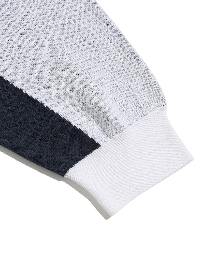 ISTKUNST Sunrise Logo Knit_Ivory(Ik2Esmk601A)