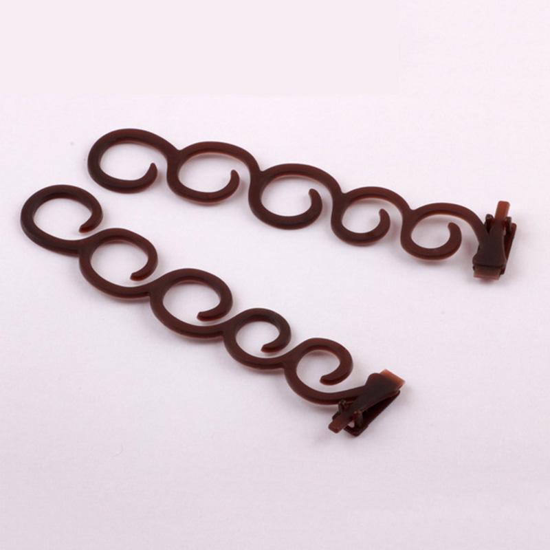 2Pcs/Set Flower Magic Hair Clips Twist Plait Hair Braid Diy Hairstyle Hair Accessories