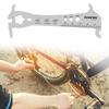 Mountain MTB Road Bike Chain Measuring Ruler Caliper Checker Repair Tools Caliper Inspection Tool Bike Repair Tools