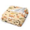 Cute Fox Blankets Quality Soft  Throw Blanket Winter Picnic Home Decor Funny Bedspread