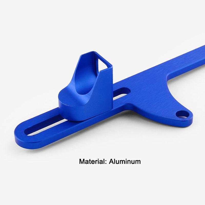 Durable Aluminum Throttle Cable Carb Bracket Set In Vibrant Colors For Holley 4500 Dominator