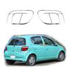 2pcs ABS Chrome Car Accessories Plated Tail Lamp Covers Trim Paste Style For Toyota Vitz 1996 1997 1998 1999 2000 2001