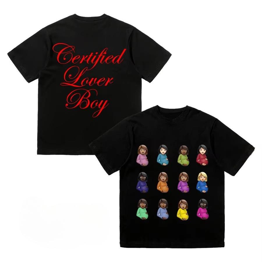 2025 Sommer Neu Fantastisches Herren 100% Reine Baumwolle und Einfarbige Kleidung T-Shirt für Herren Schnelltrocknend Bequemes T-Shirt