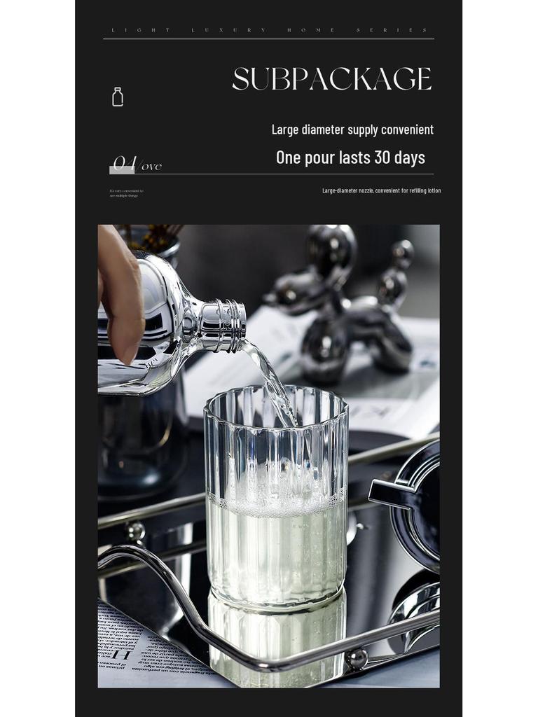 Foaming Mousse Bottle: Press-Type Hand Soap & Facial Cleanser Dispenser with Large Capacity for Shower Gel.