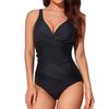 Vintage One Piece Swimsuit Sexy Printed Swimming Suit for Women Summer Monokini Swimwear Bathing Suits Boho Ladies Swimsuits