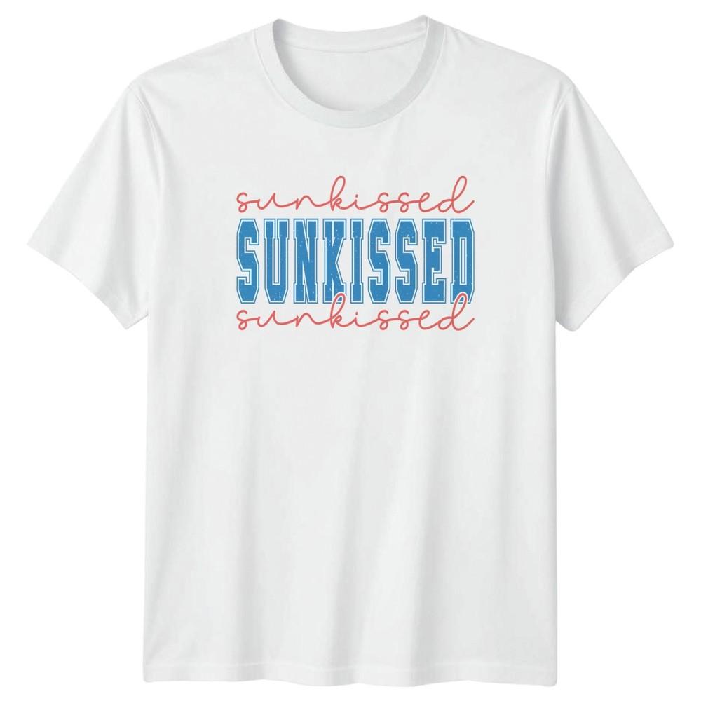 Sunkissed Unisexs TShirt Summer Summer Vibes Gift For Her S