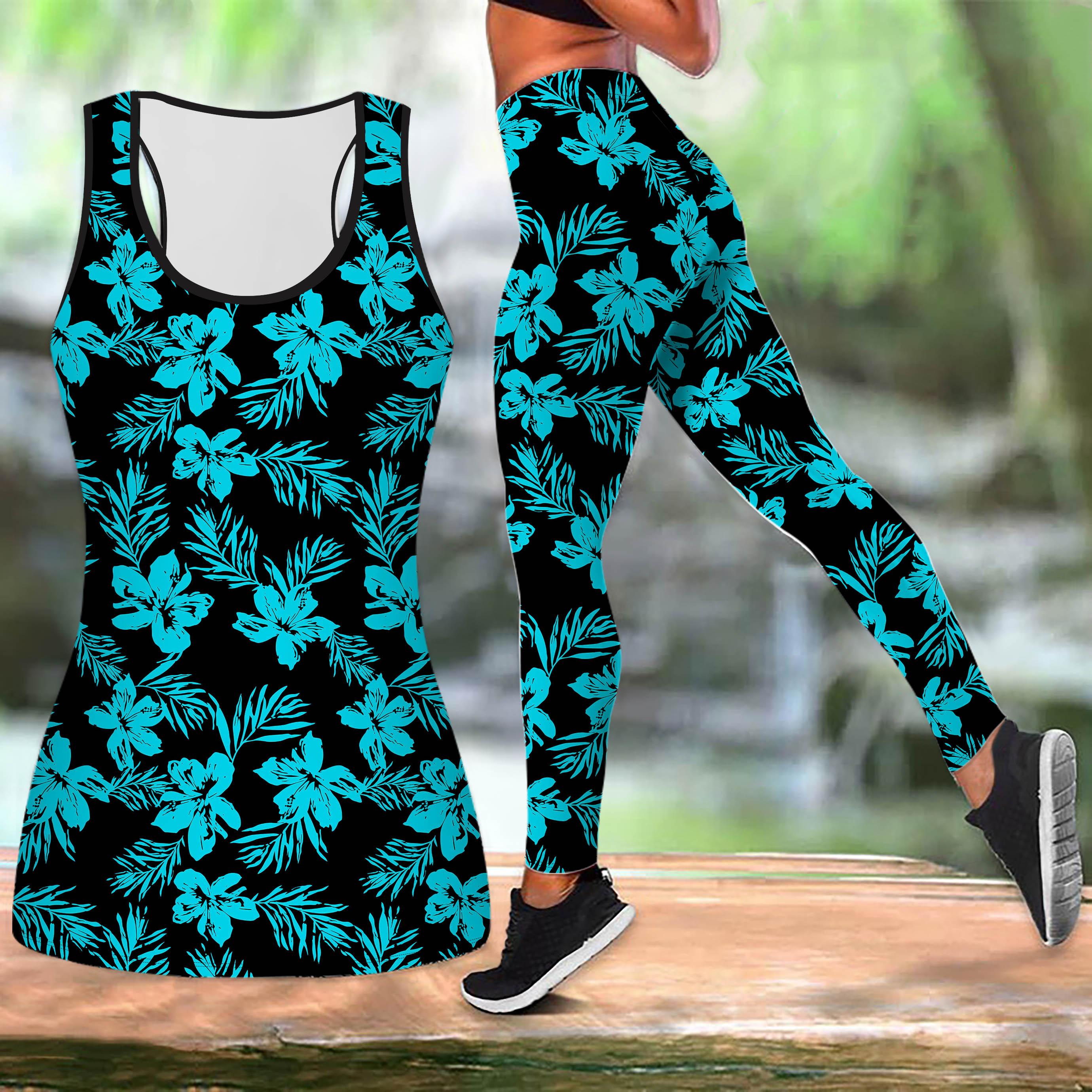 

Черный, розовый, цветочный принт, наряд для йоги для женщин, модные леггинсы для тренировок, спортивный костюм для фитнеса, повседневный комплект для йоги, спортивный костюм 8XL темно-синий