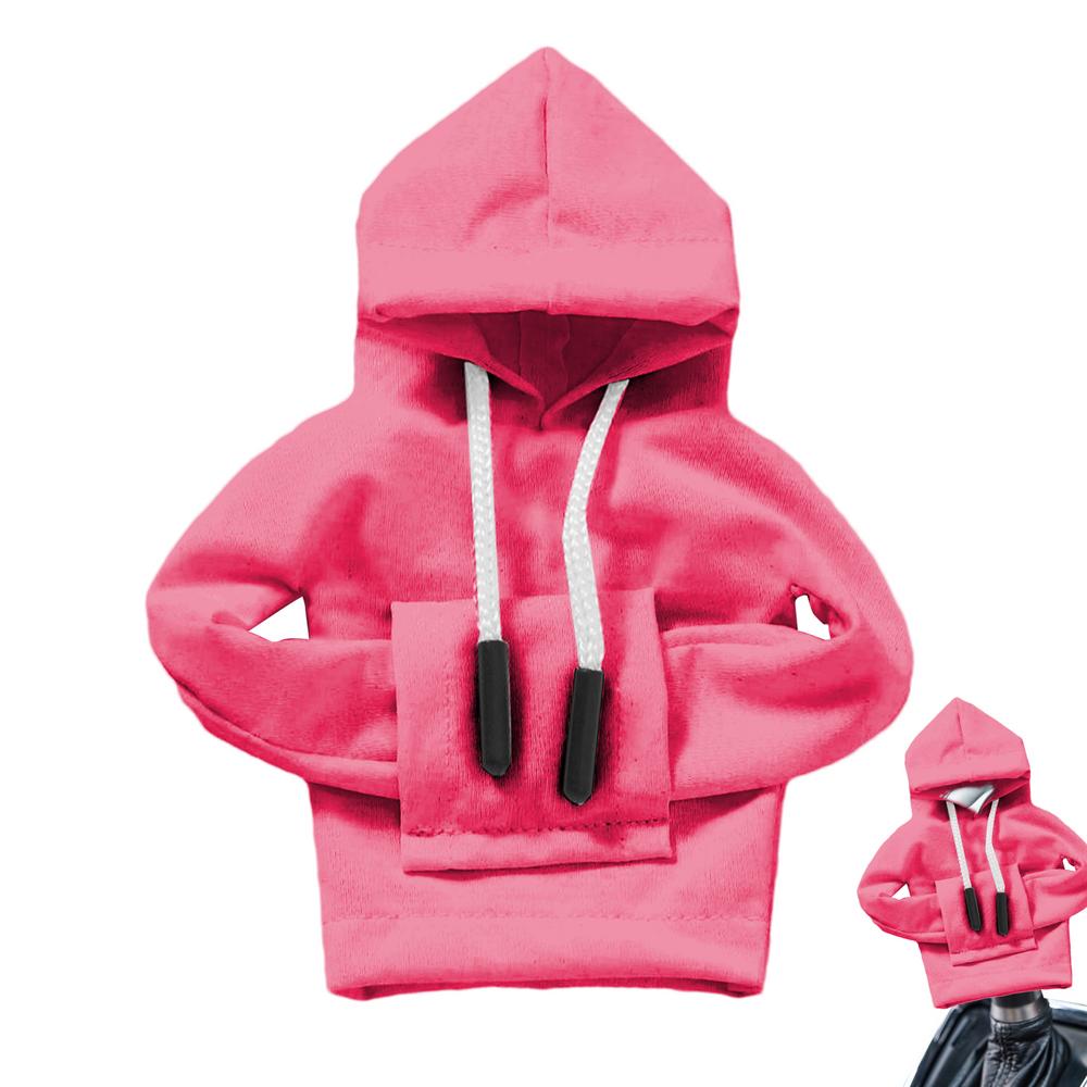 Schalthebel Hoodie Mini Hoodie Schalthebelabdeckung Atmungsaktiv Auto Schalthebel Hoodie Automobil Innenraum Niedliche Gadgets für Auto SUV
