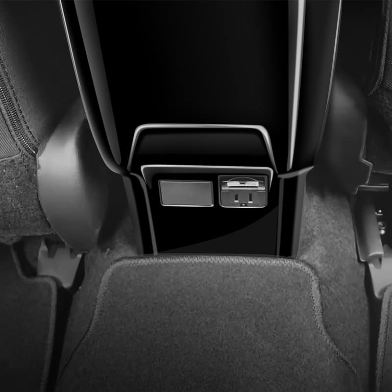 TADOKAPATU Toyota Prius 60 Series Kick Guard Rear Console ABS 1 Piano Model with PRIUS Cover, Stain-Resistant, Scratch-Resistant Cover, Resin, Piece,