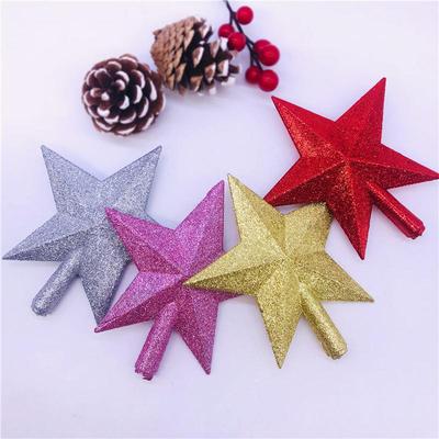 Ponteira de Árvore de Natal 2021: Estrela de Cinco Pontas 3D