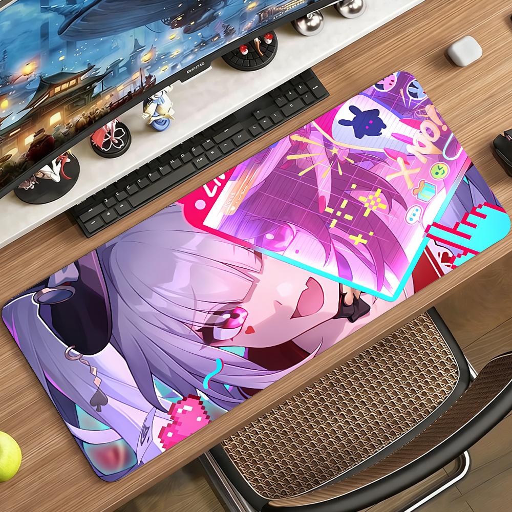 Game Sparxie Honkai Star Rail Mouse Pad Non-slip Rubber Gamer Balance Computer Mat Decoracion Deskmat Laptop Office Large
