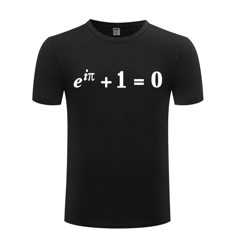 Euler Equation Identity Nerd Geek Science Funny T Shirt Tshirt Unisex New Short Sleeve O Neck Casual Tshirt Top Tee
