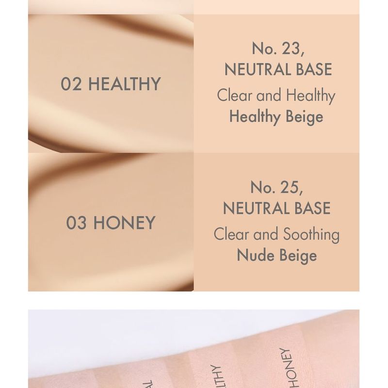 AMUSE Ceramic Skin Perfector Foundation - 4 Colors